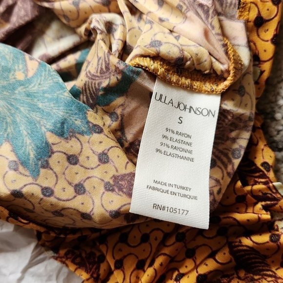 ULLA JOHNSON Eileen top, Amber - Small - Picture 13 of 14